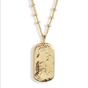 Gorjana Dog Tag Necklace